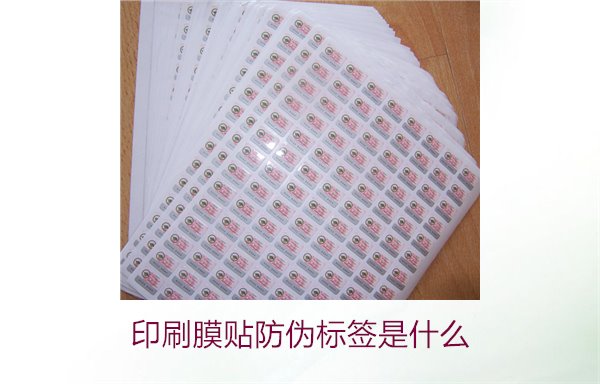 印刷膜貼防偽標簽是什么？解析印刷膜貼防偽標簽的特點與應用(圖3)